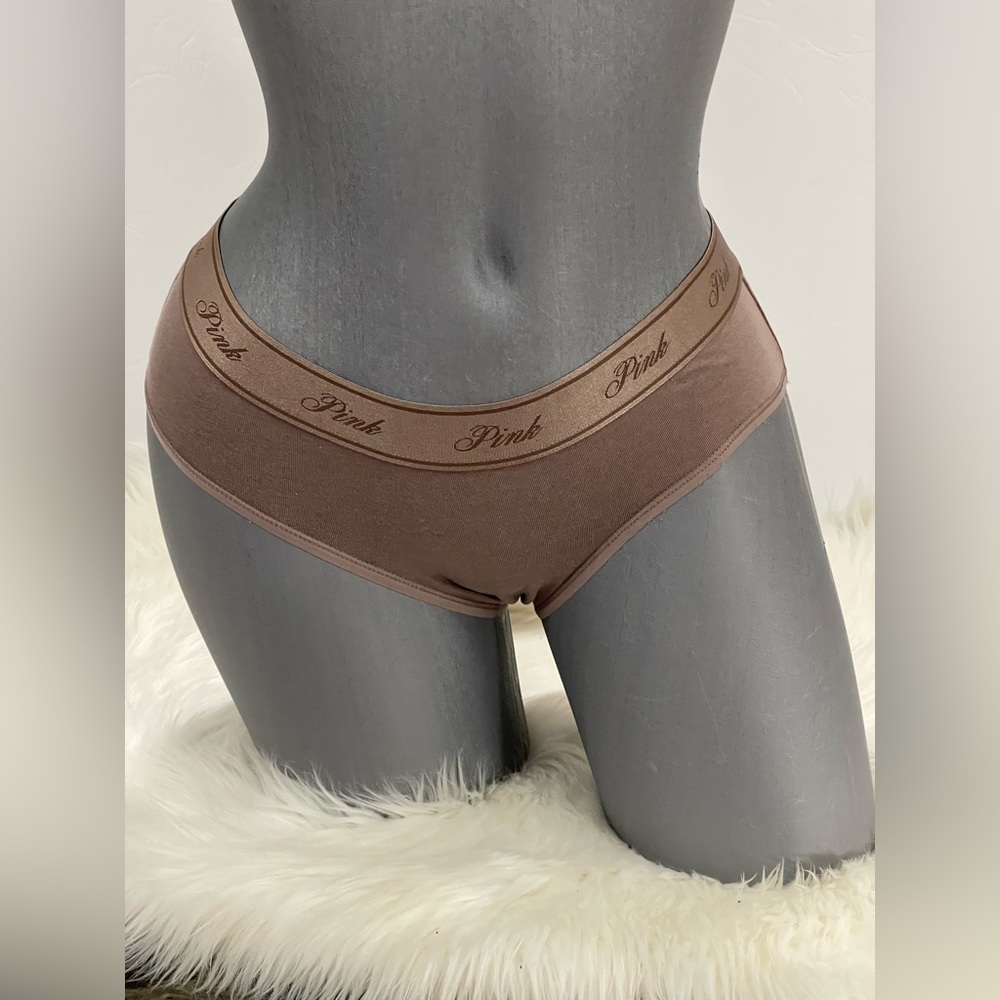 Victorias Secret Logo Cotton Hipster Hiphugger Panty Underwear. NWT